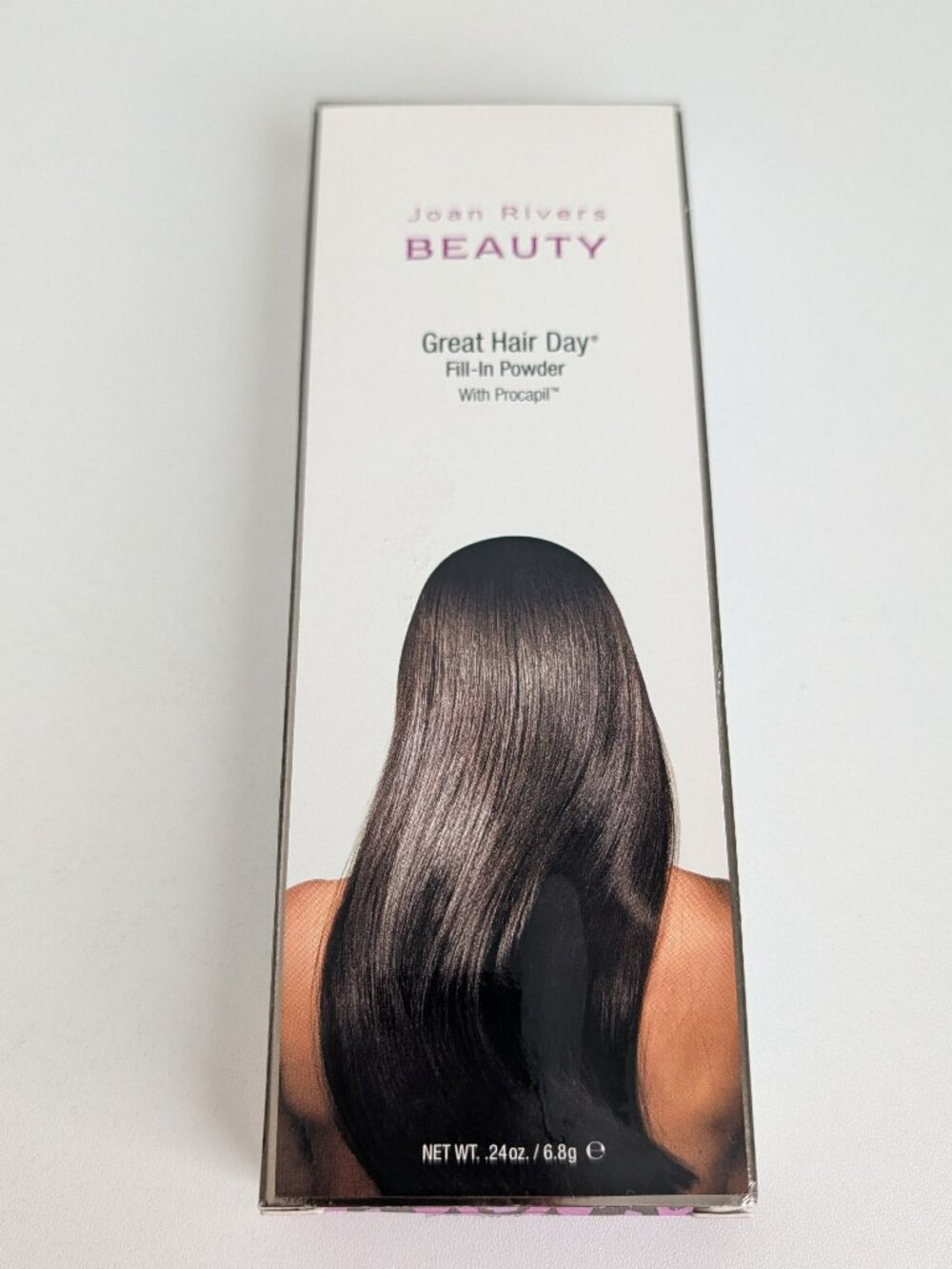 Joan Rivers Beauty Great Hair Day Fill-In Powder Dark Brunette New in Box